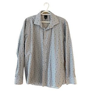 Daniel Hechter Mens Large Dress Shirt